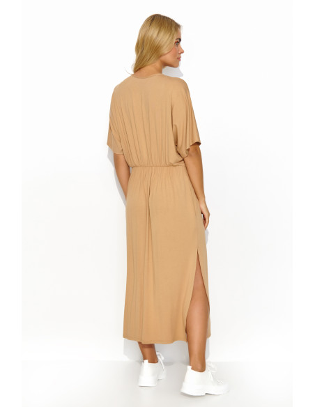 Robe de jour model 193224 Makadamia