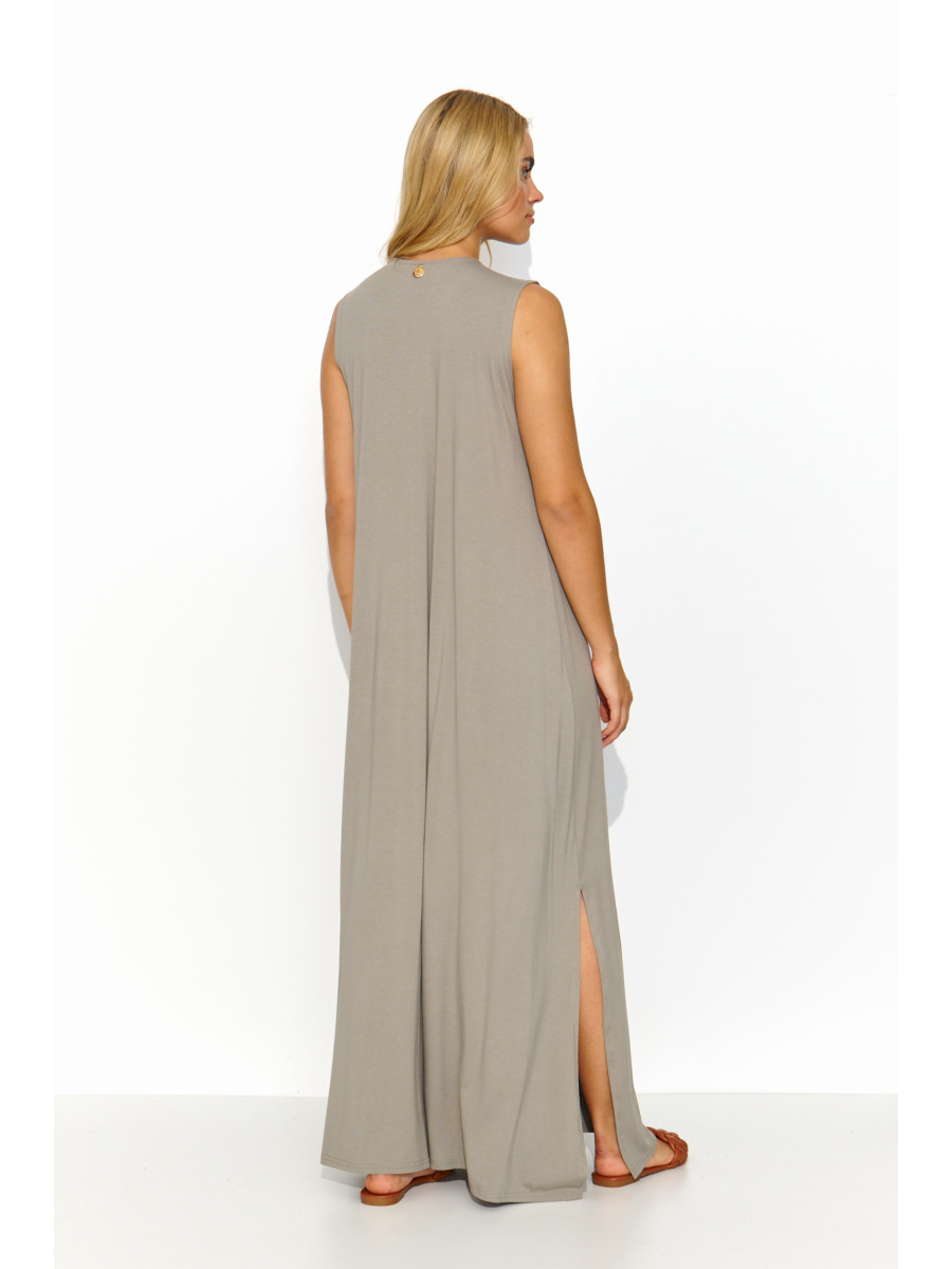 Robe de jour model 194310 Makadamia