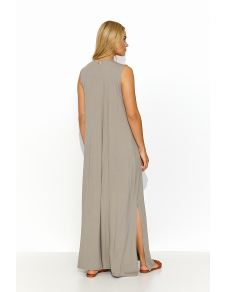 Robe de jour model 194310 Makadamia