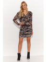Robe de jour model 184810 Makadamia