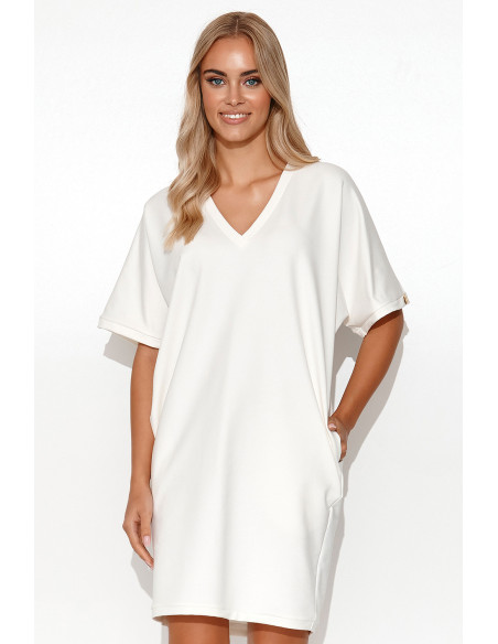 Robe de jour model 175664 Makadamia