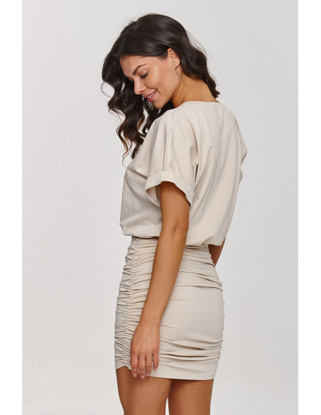 Robe de jour model 209741 Makadamia