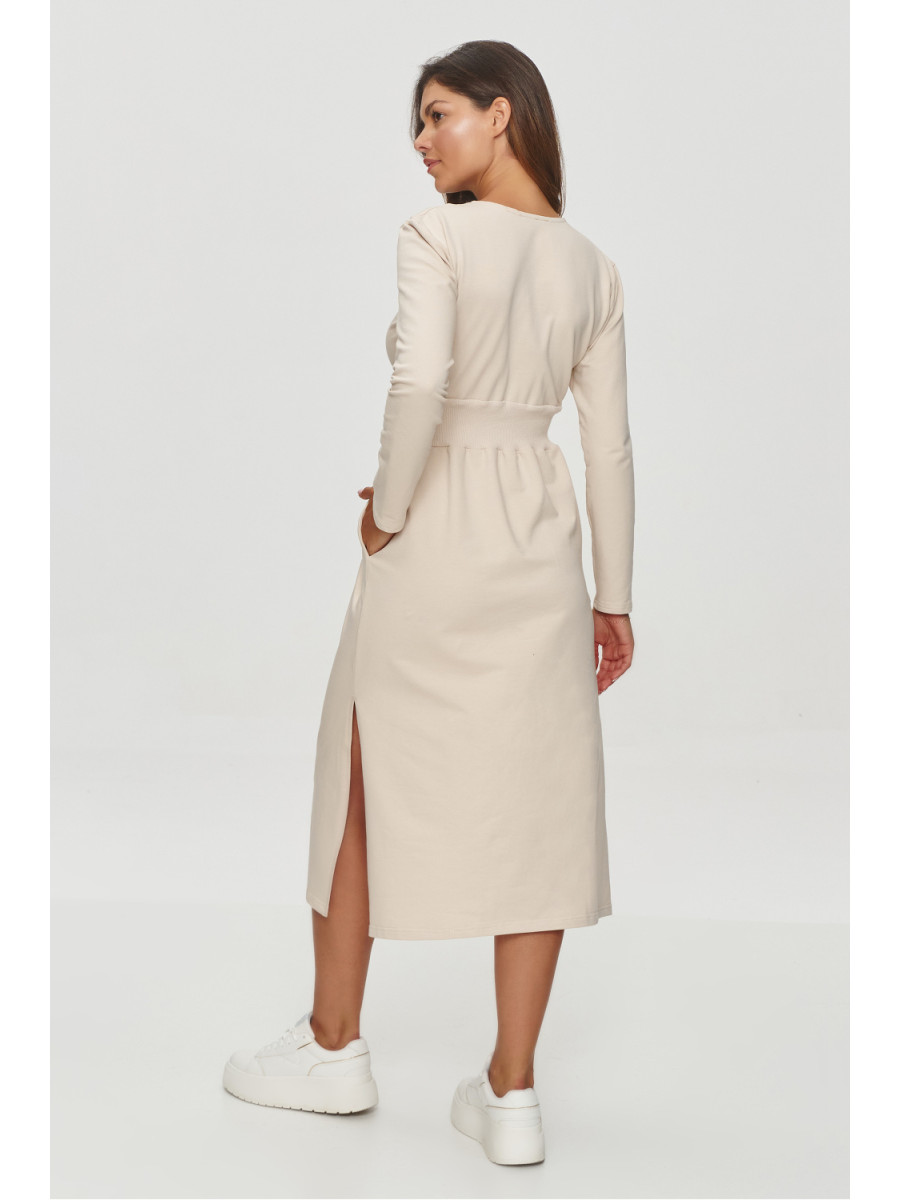 Robe de jour model 200037 Makadamia