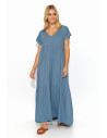 Robe de jour model 192953 Makadamia
