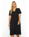 Robe de jour model 193201 Makadamia