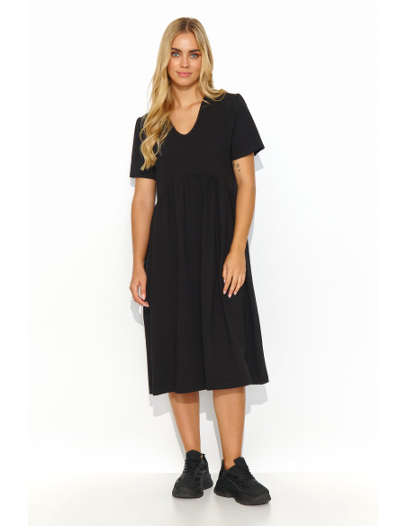 Robe de jour model 193201 Makadamia