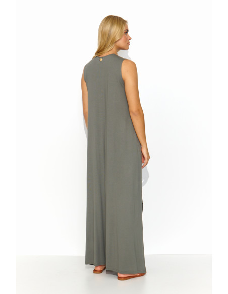 Robe de jour model 194311 Makadamia