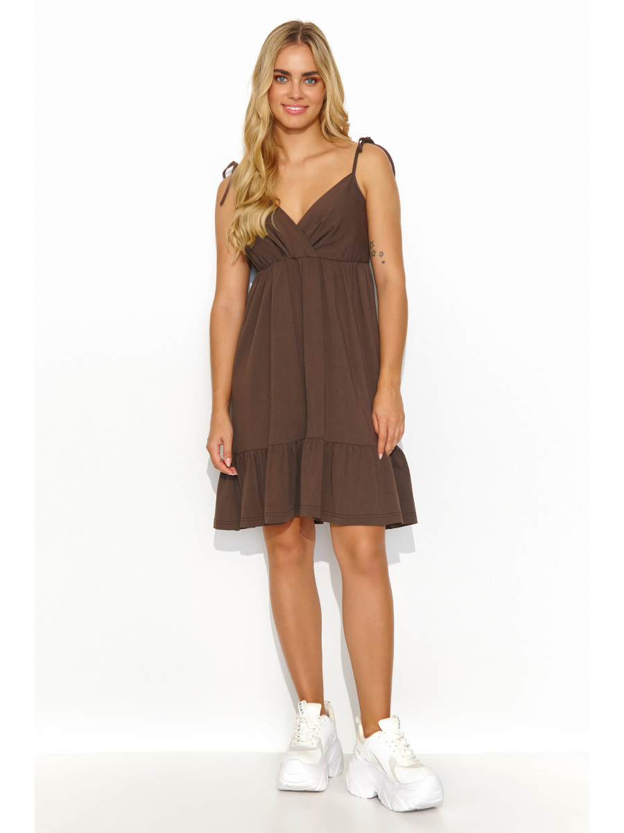 Robe de jour model 194338 Makadamia