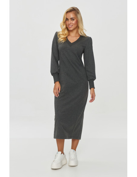 Robe de jour model 200056 Makadamia
