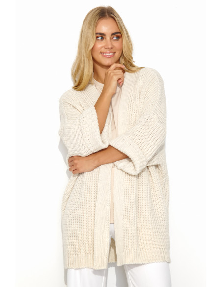 Cardigan model 192334 Makadamia