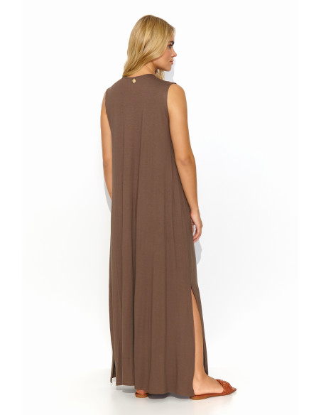 Robe de jour model 194313 Makadamia