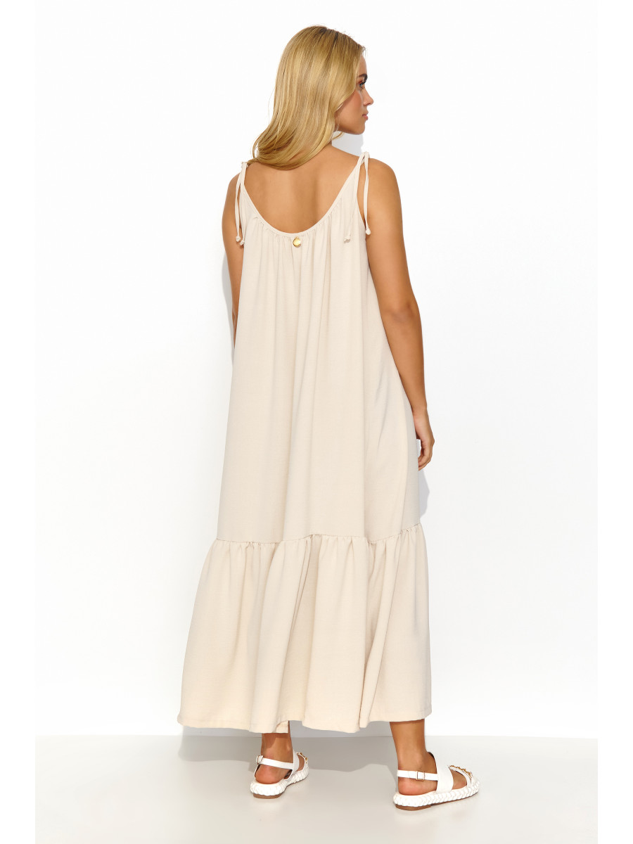 Robe de jour model 195004 Makadamia