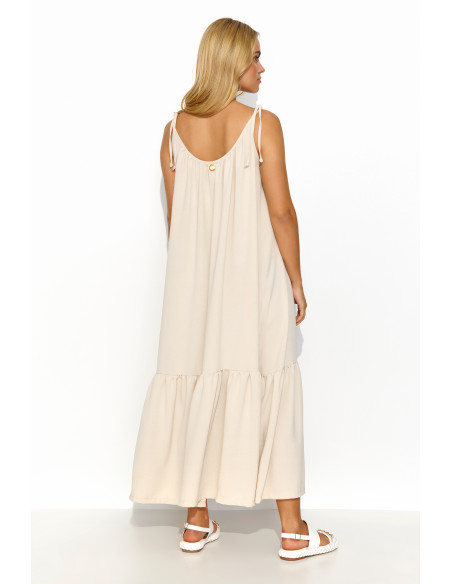 Robe de jour model 195004 Makadamia
