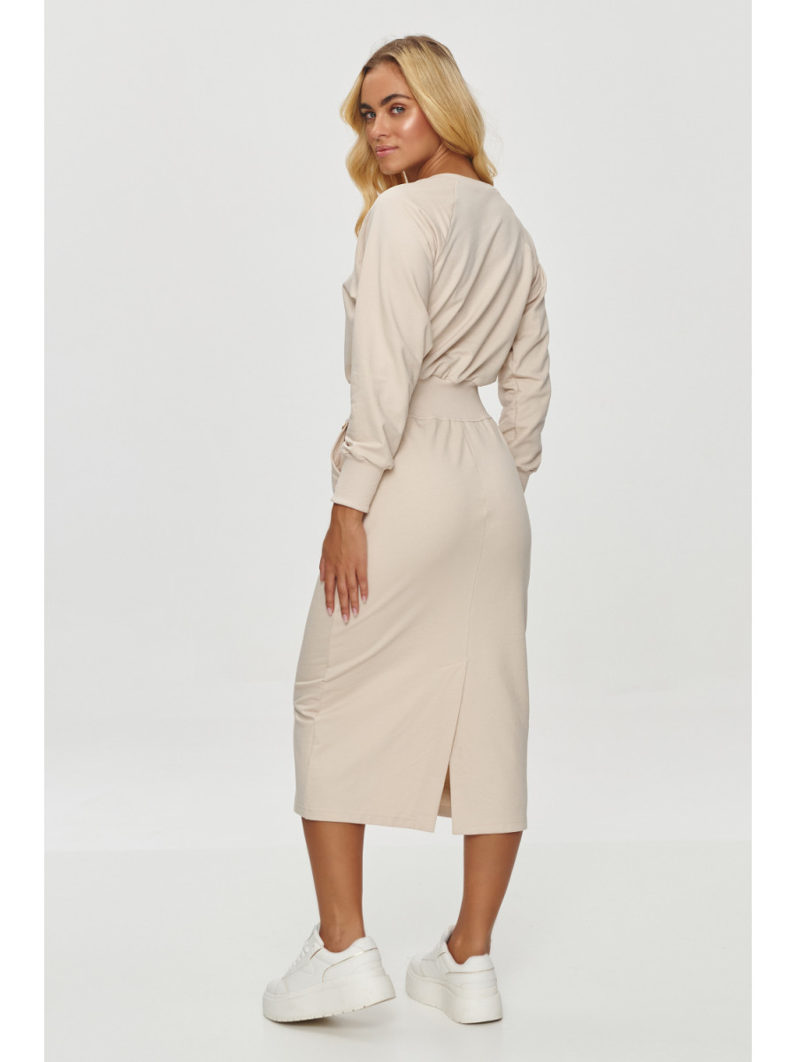 Robe de jour model 200040 Makadamia