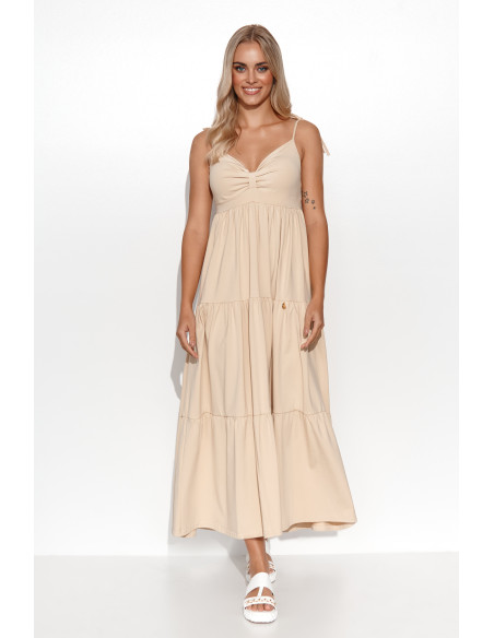 Robe de jour model 180630 Makadamia