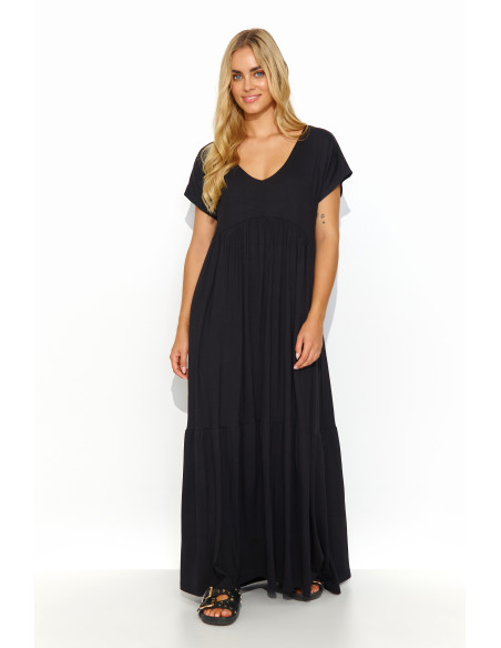 Robe de jour model 192955 Makadamia