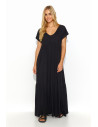 Robe de jour model 192955 Makadamia