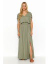 Robe de jour model 193204 Makadamia