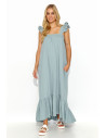 Robe de jour model 194340 Makadamia