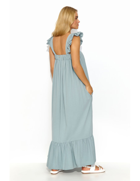 Robe de jour model 194340 Makadamia