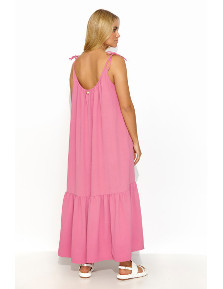 Robe de jour model 195008 Makadamia