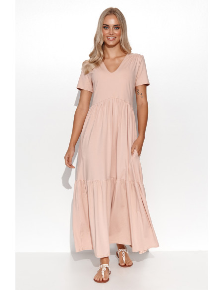 Robe de jour model 176207 Makadamia