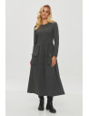 Robe de jour model 200060 Makadamia