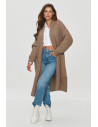 Cardigan model 201794 Makadamia