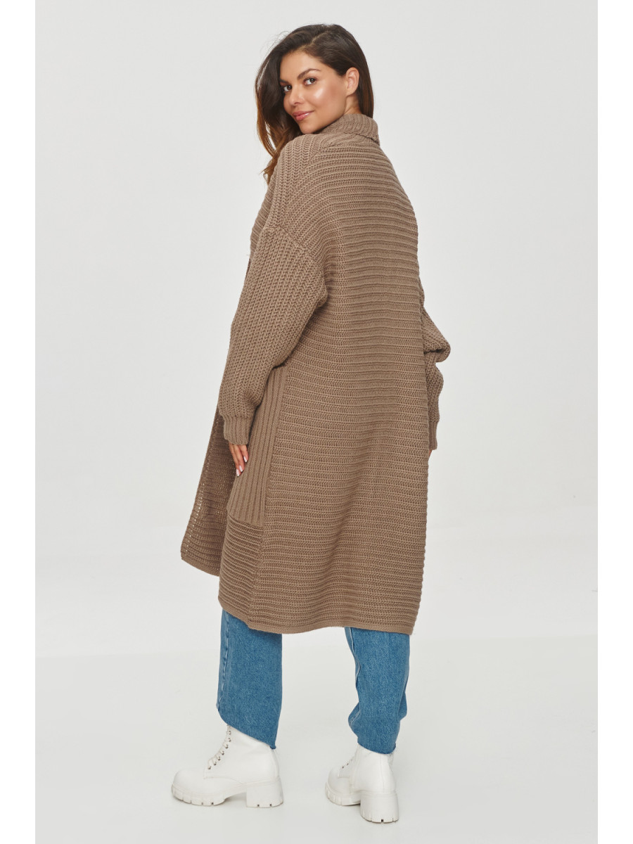 Cardigan model 201794 Makadamia