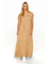 Robe de jour model 192956 Makadamia