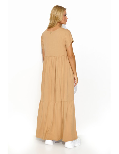 Robe de jour model 192956 Makadamia