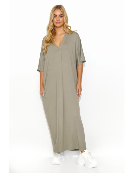 Robe de jour model 193055 Makadamia
