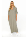 Robe de jour model 193055 Makadamia
