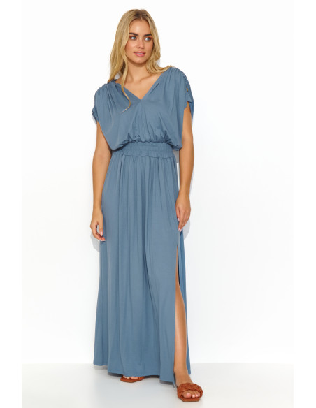 Robe de jour model 193205 Makadamia