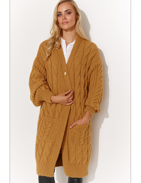 Cardigan model 184390 Makadamia