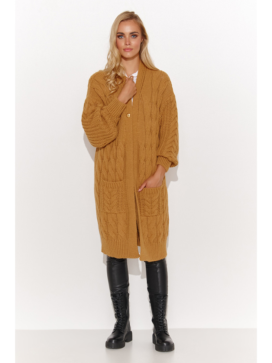 Cardigan model 184390 Makadamia