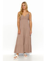 Robe de jour model 194316 Makadamia