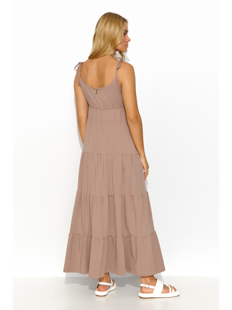 Robe de jour model 194316 Makadamia