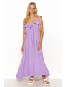 Robe de jour model 195009 Makadamia