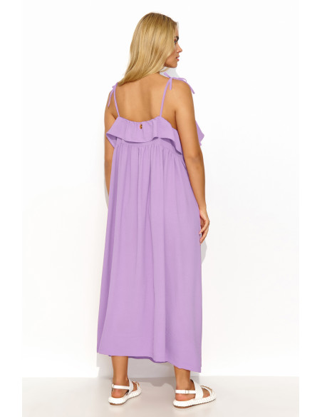 Robe de jour model 195009 Makadamia