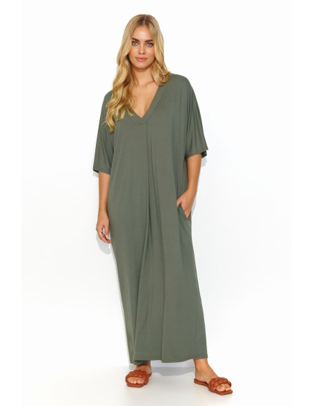 Robe de jour model 193056 Makadamia
