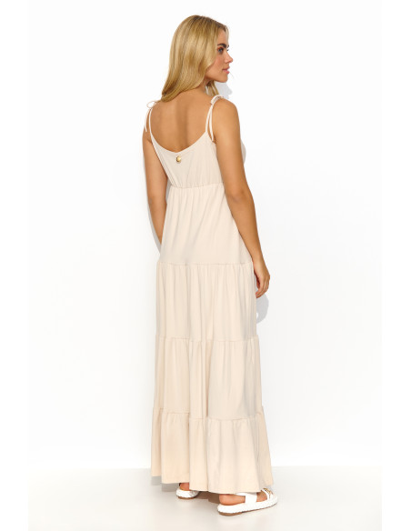Robe de jour model 194317 Makadamia