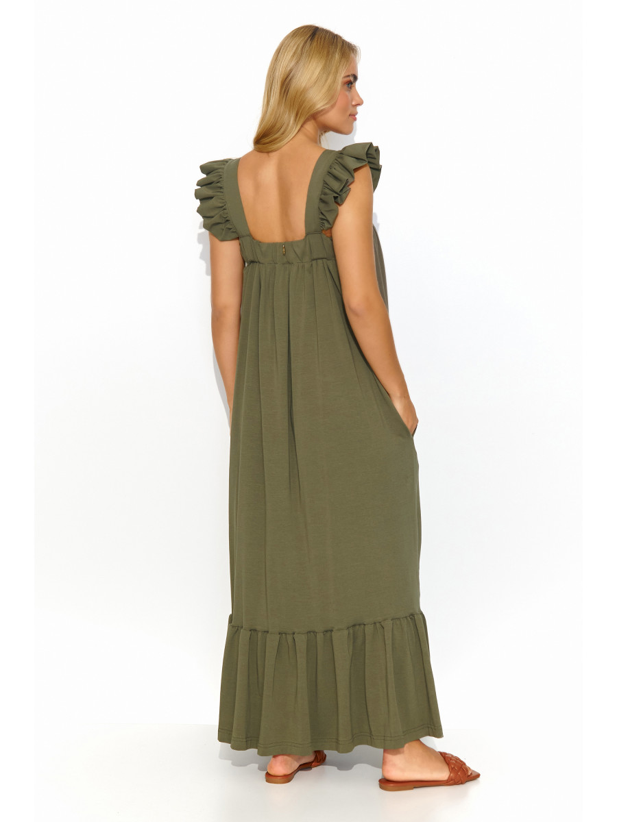Robe de jour model 194342 Makadamia