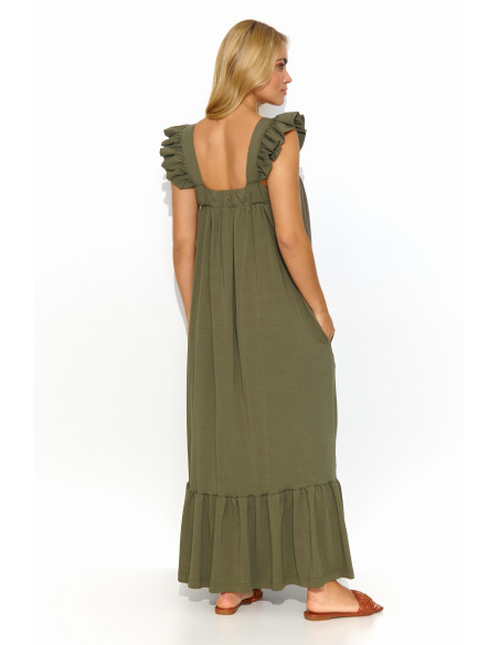 Robe de jour model 194342 Makadamia