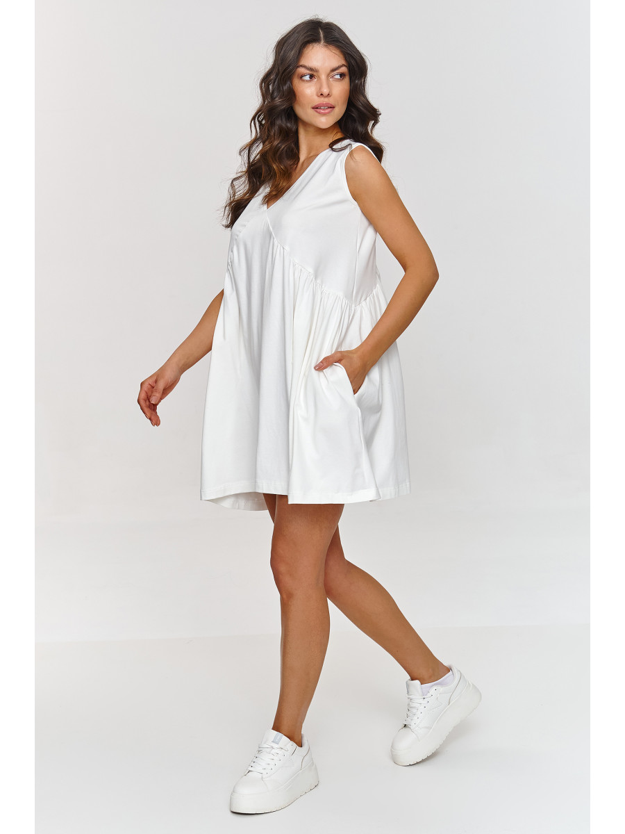 Robe de jour model 209570 Makadamia