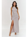 Robe de cocktail model 210718 Makadamia