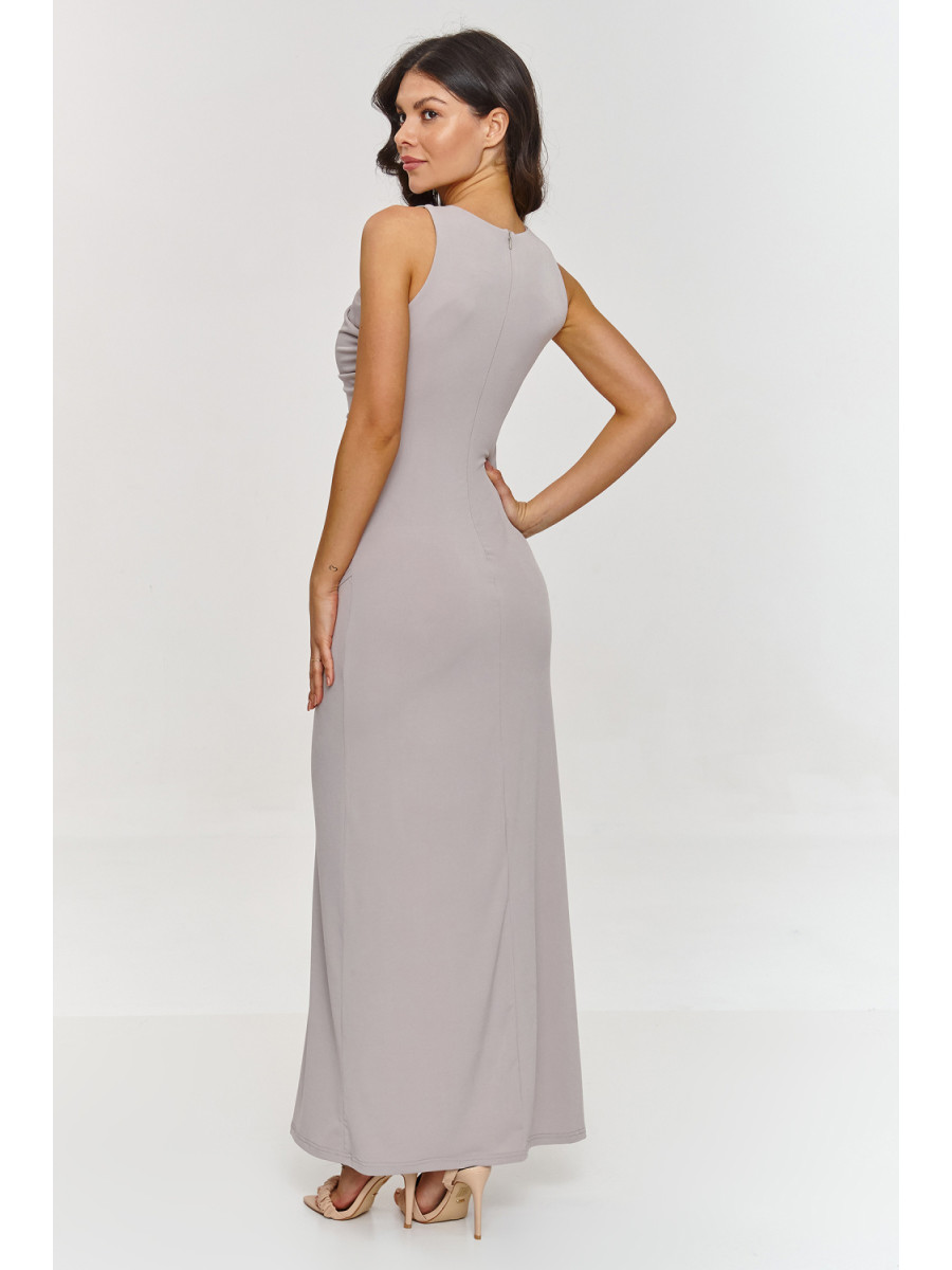 Robe de cocktail model 210718 Makadamia
