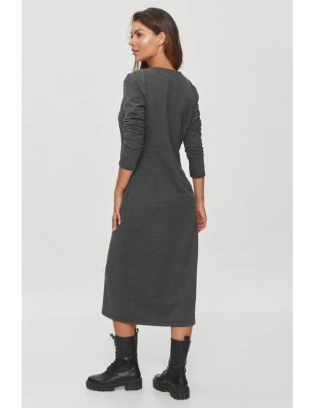 Robe de jour model 200062 Makadamia
