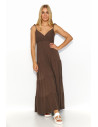 Robe de jour model 194318 Makadamia