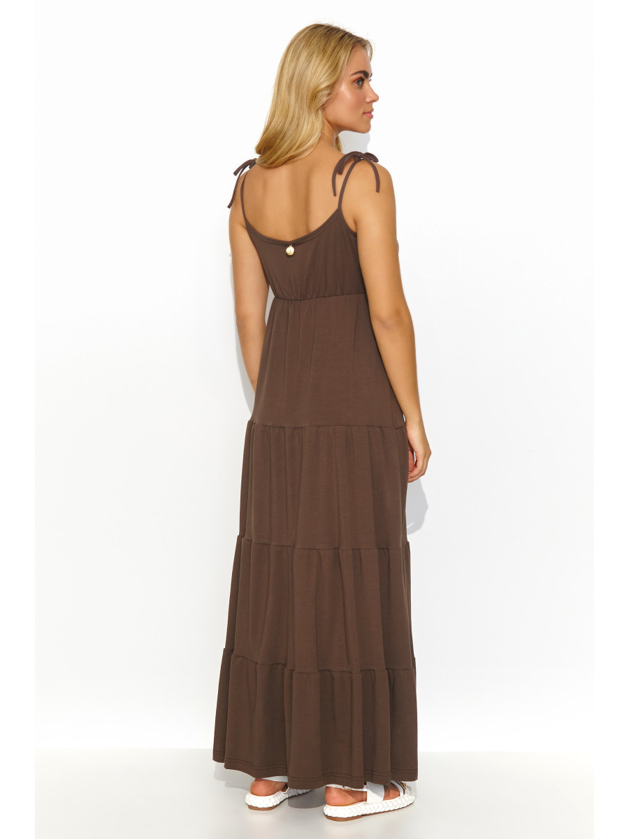 Robe de jour model 194318 Makadamia